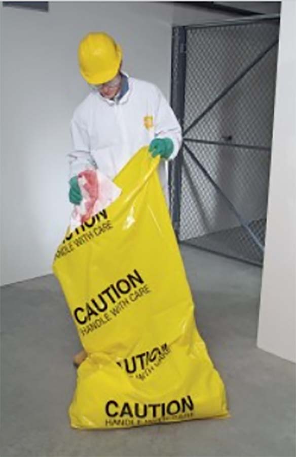 Hi-Vis Disposable Bag, 30 in W x 60 in L